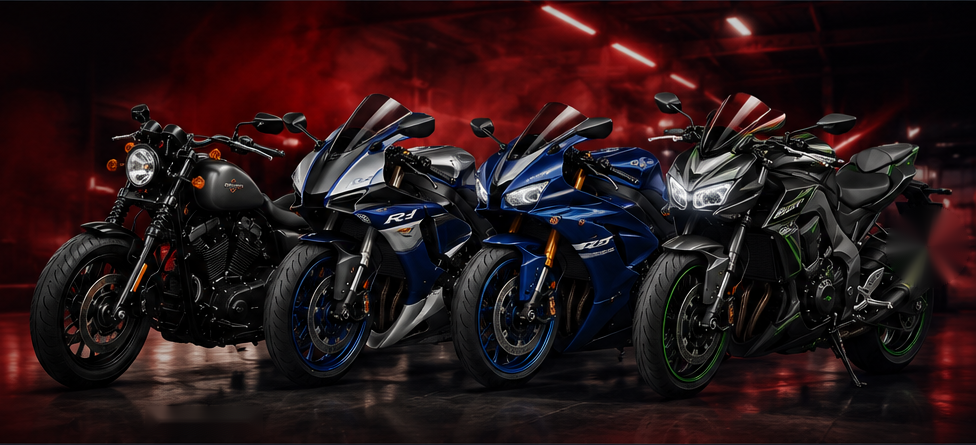 Deretan motor pilihan KMS Garage